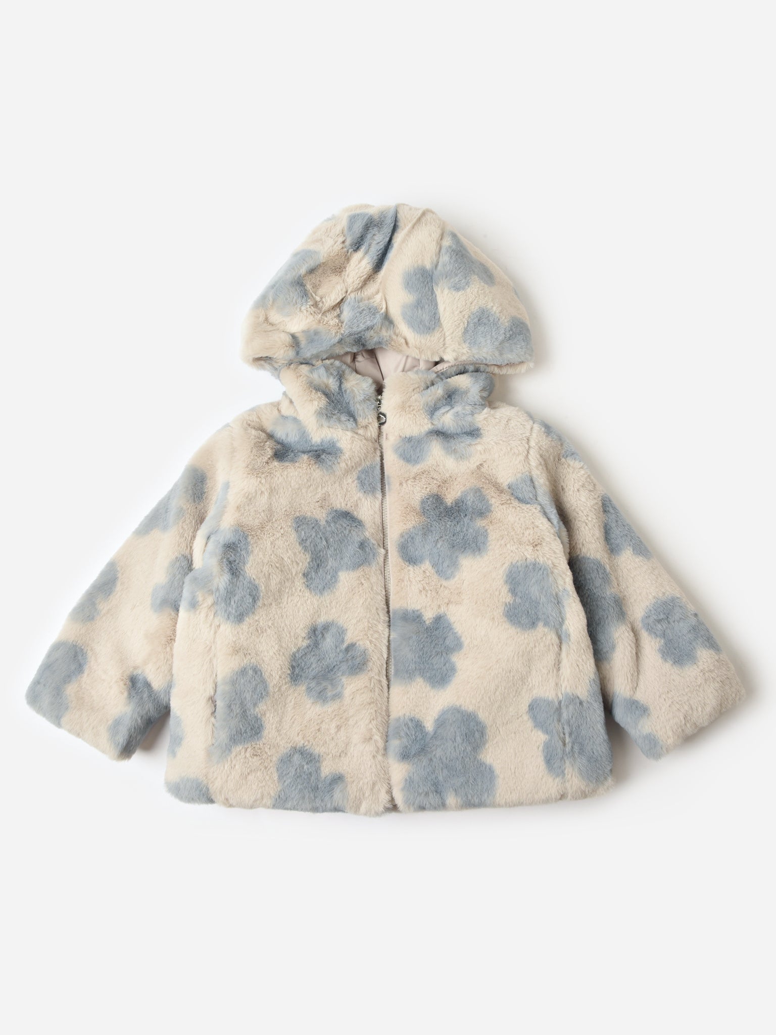 Mayoral Girls' Fur Coat - Saint Bernard