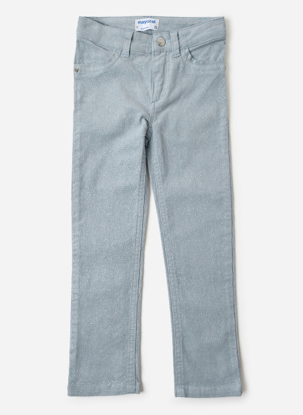 Mayoral Girls' Cord Long Trouser - Saint Bernard
