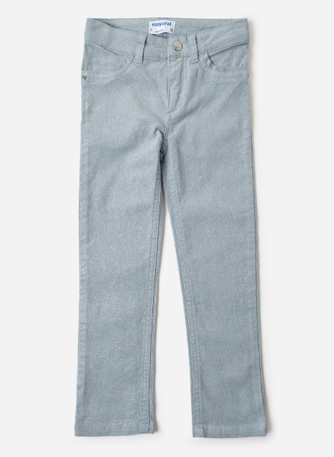 Mayoral Girls' Cord Long Trouser - Saint Bernard