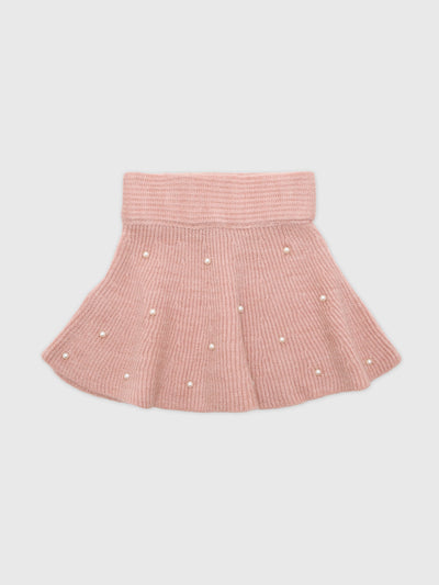 Mayoral Girls' Pearl Knit Skirt - Saint Bernard