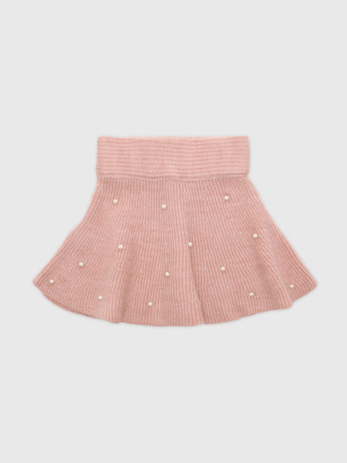 Mayoral Girls' Pearl Knit Skirt - Saint Bernard