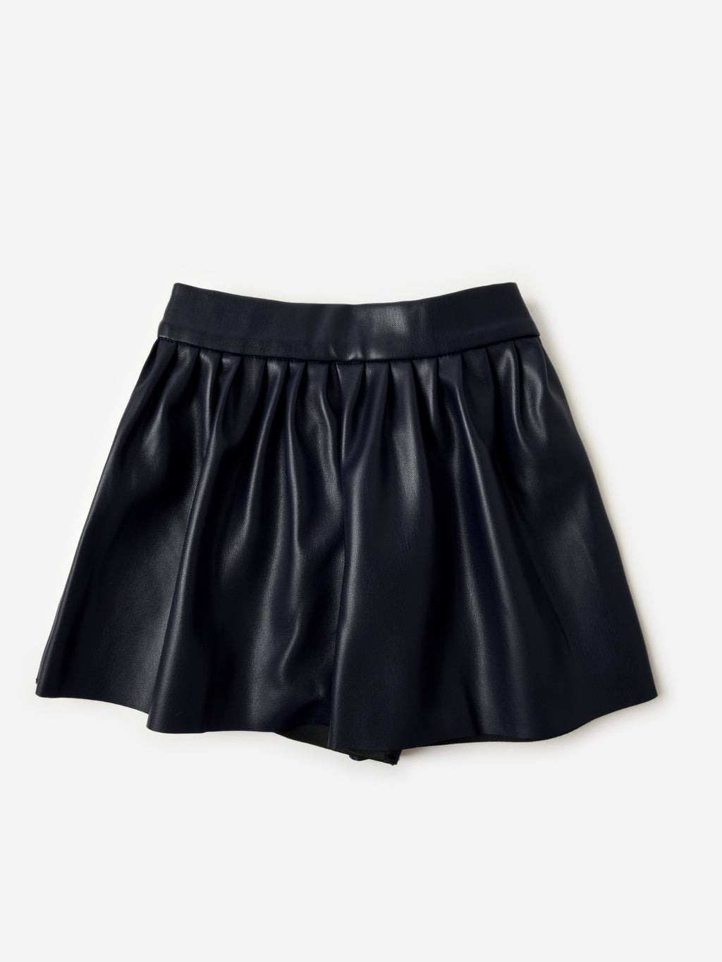 Mayoral Girls' Faux Leather Skort - Saint Bernard