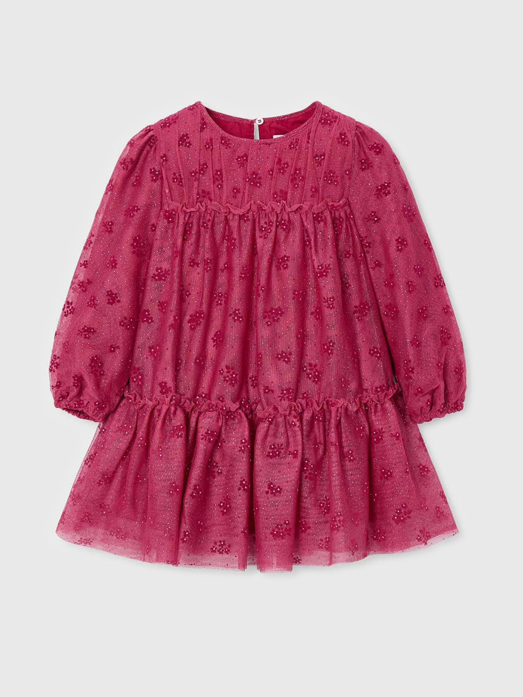Mayoral Girls' Tulle Dress - Saint Bernard