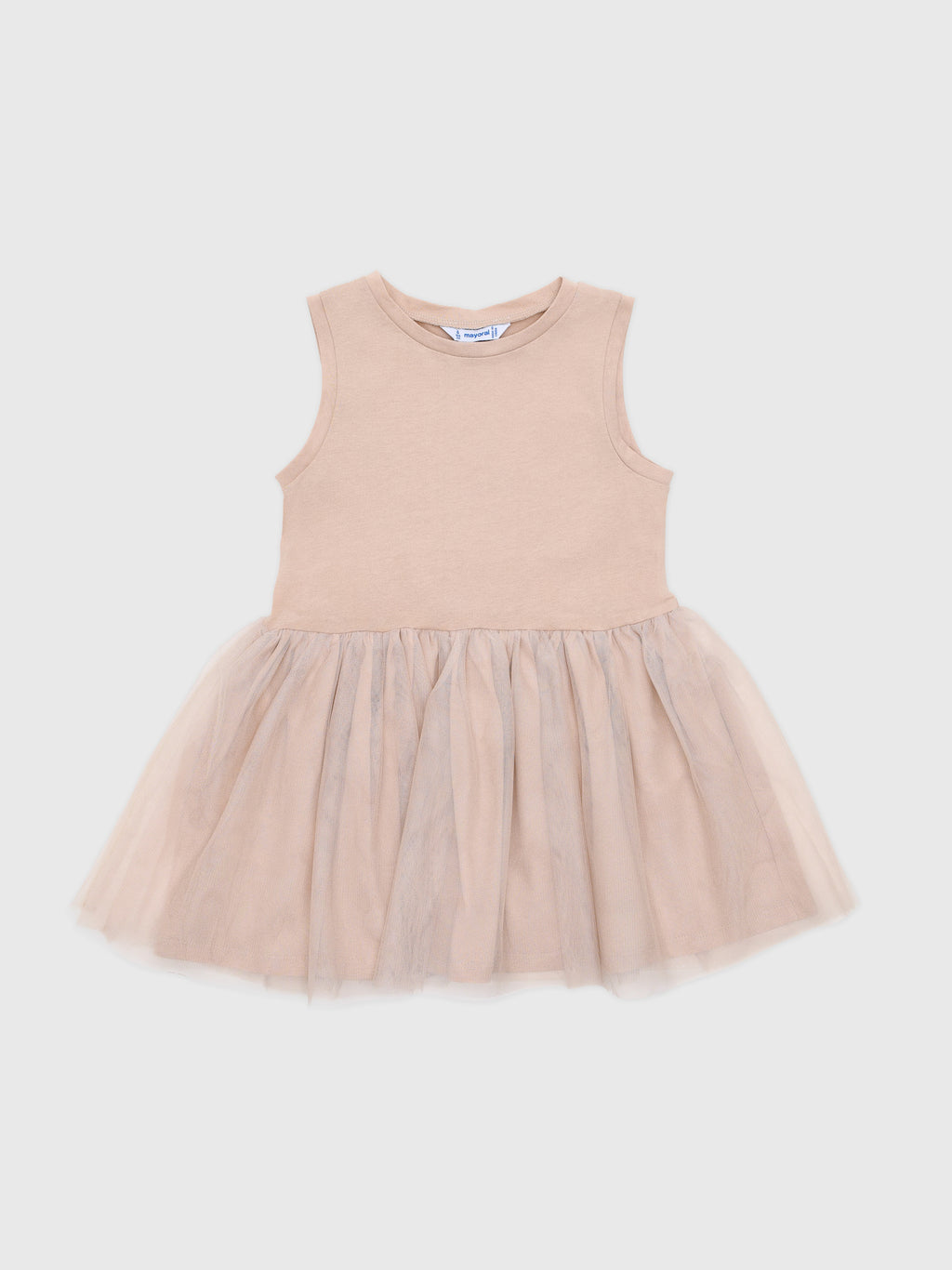 Mayoral Girls' Bow Knit Dress - Saint Bernard