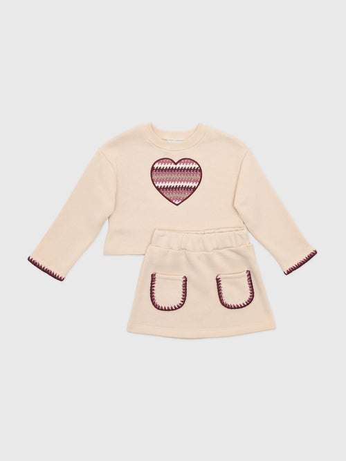 Mayoral Girls' Top & Skirt Set