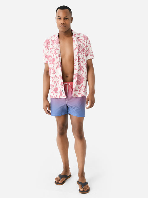 OAS Men's Blue Grade Swim Trunk