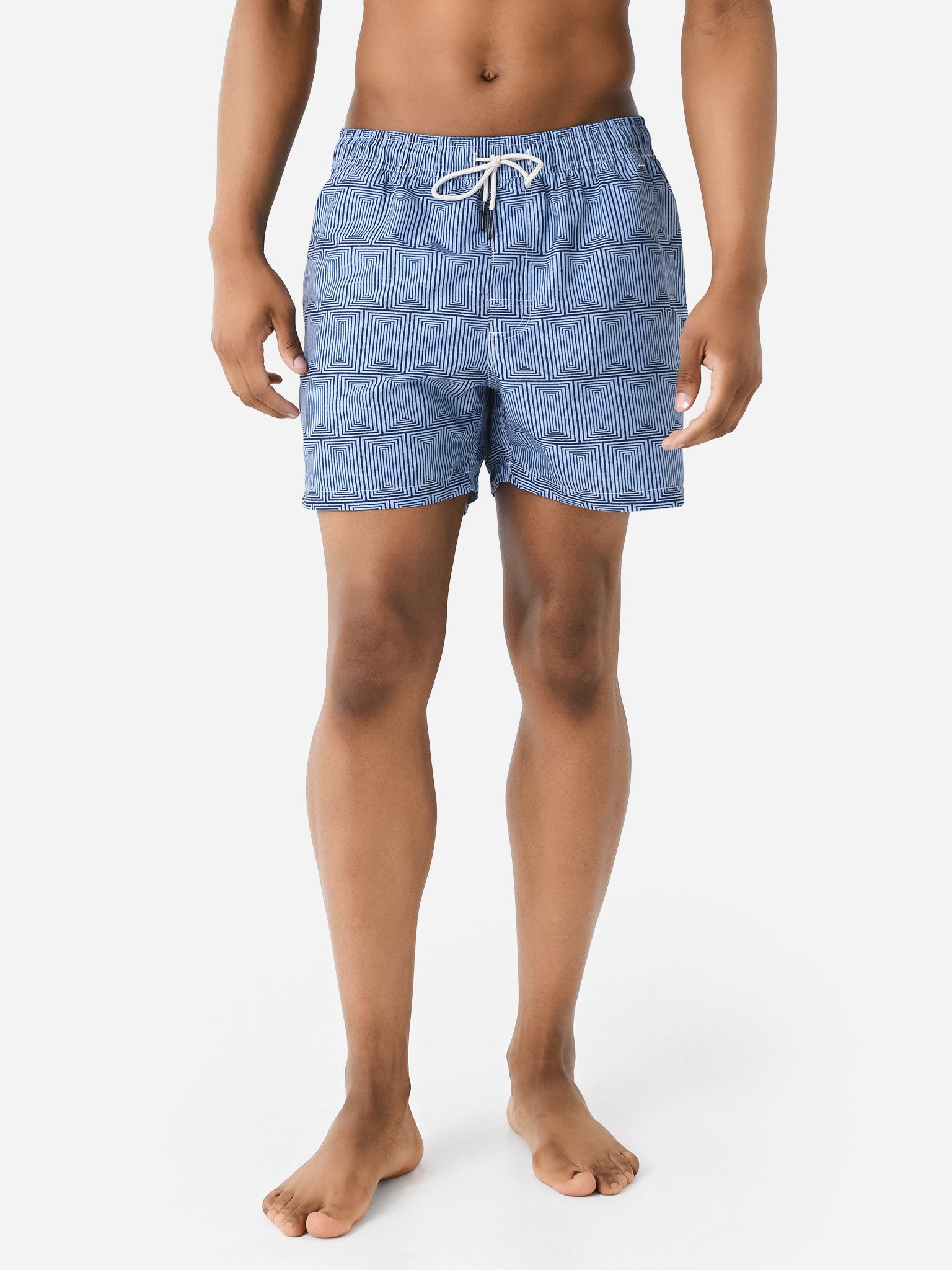 OAS Men's Indigo Frame Swim Trunk - Saint Bernard