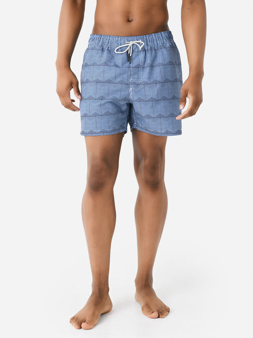 OAS Men's Indigo Frame Swim Trunk