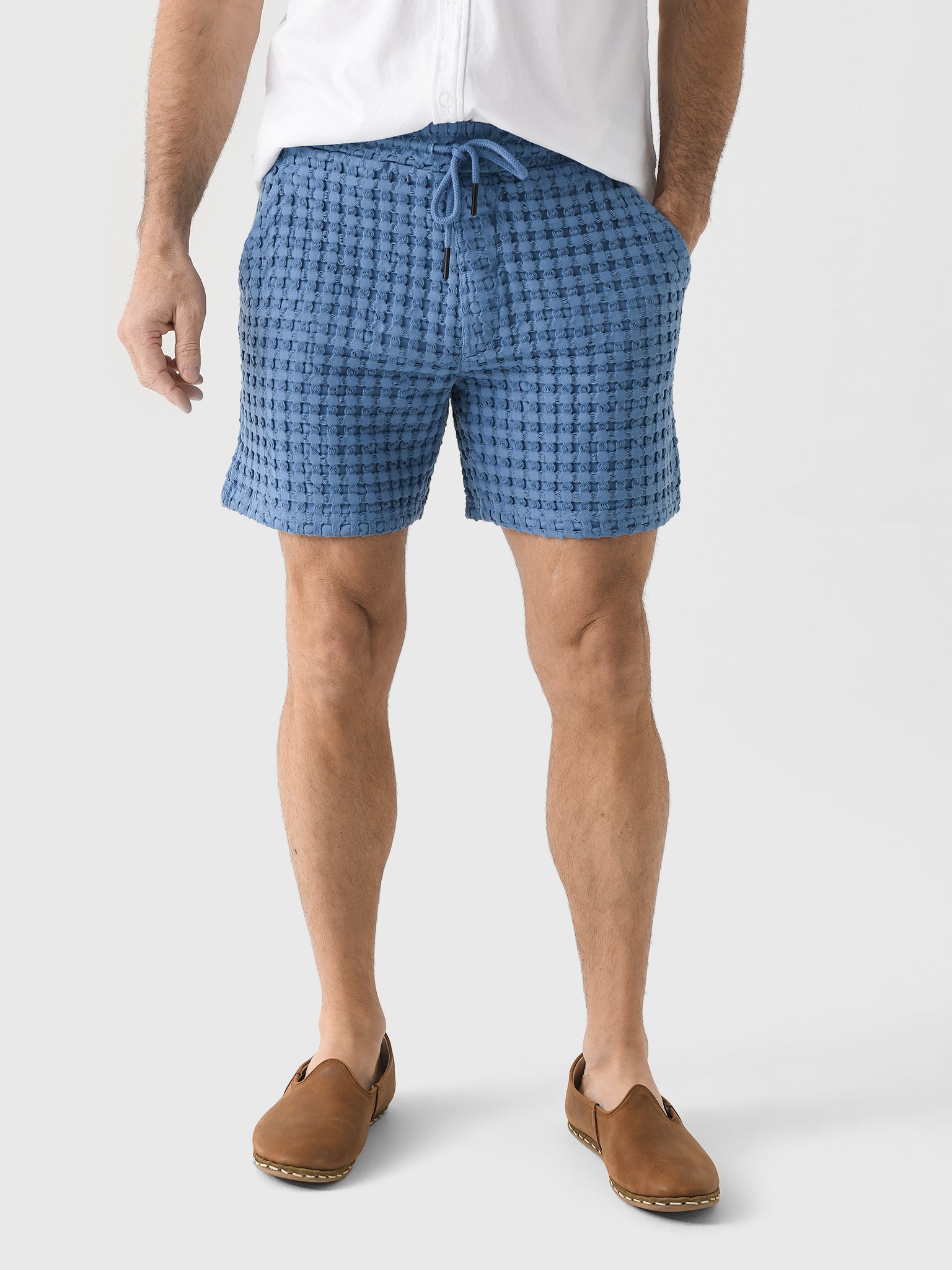 OAS Men's Coronet Porto Waffle Short - Saint Bernard
