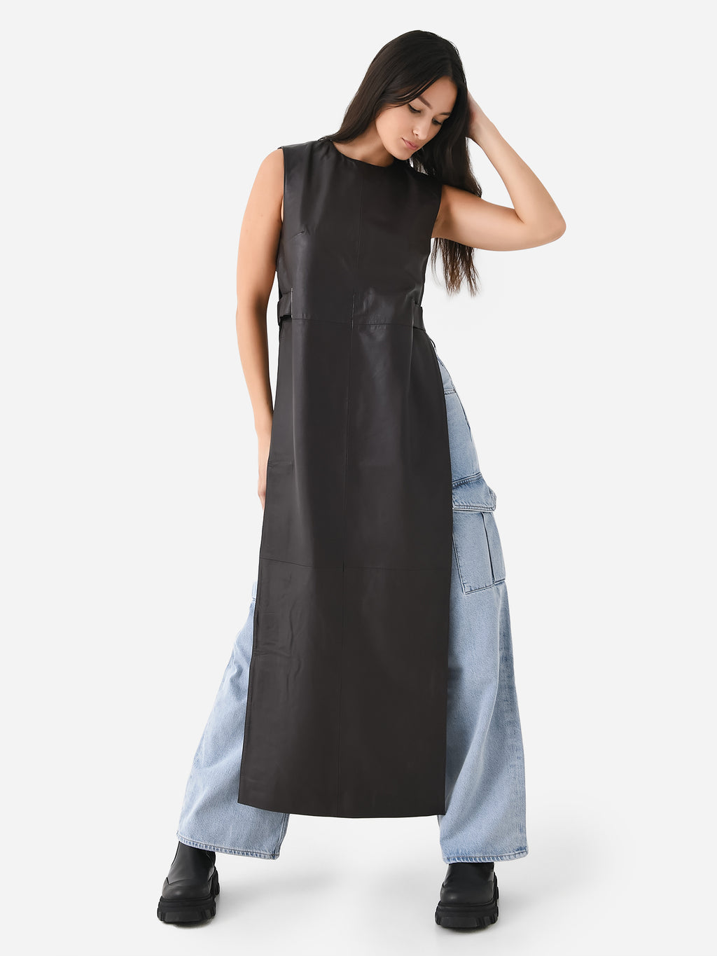 Remain Women's Leather Vest - Saint Bernard