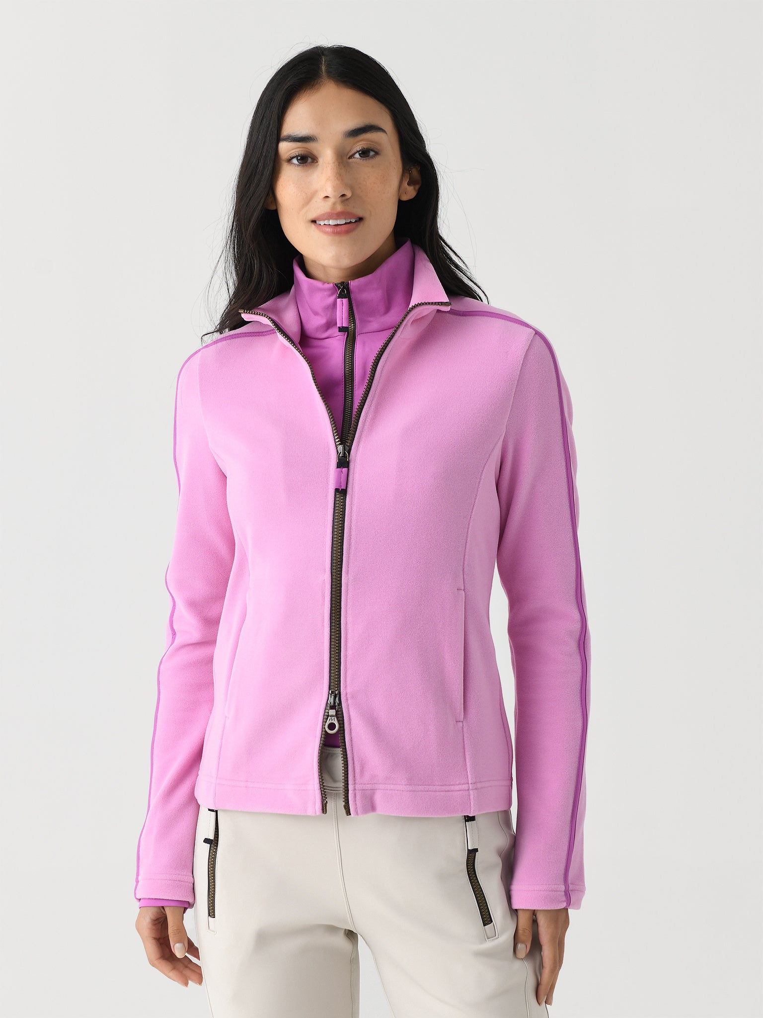 Frauenschuh Women's Jill Biodegradable Fleece Jacket - Saint Bernard