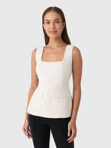 Anna Quan Women's Felicity Top - Saint Bernard