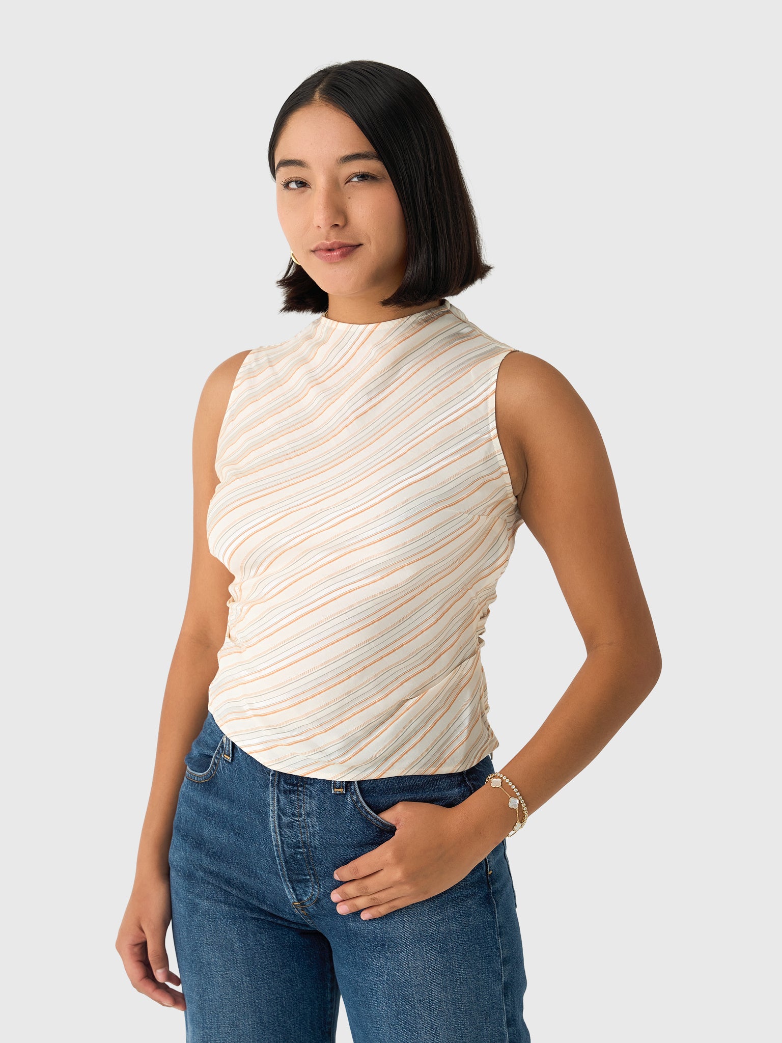 Anna Quan Women's Krysta Top - Saint Bernard