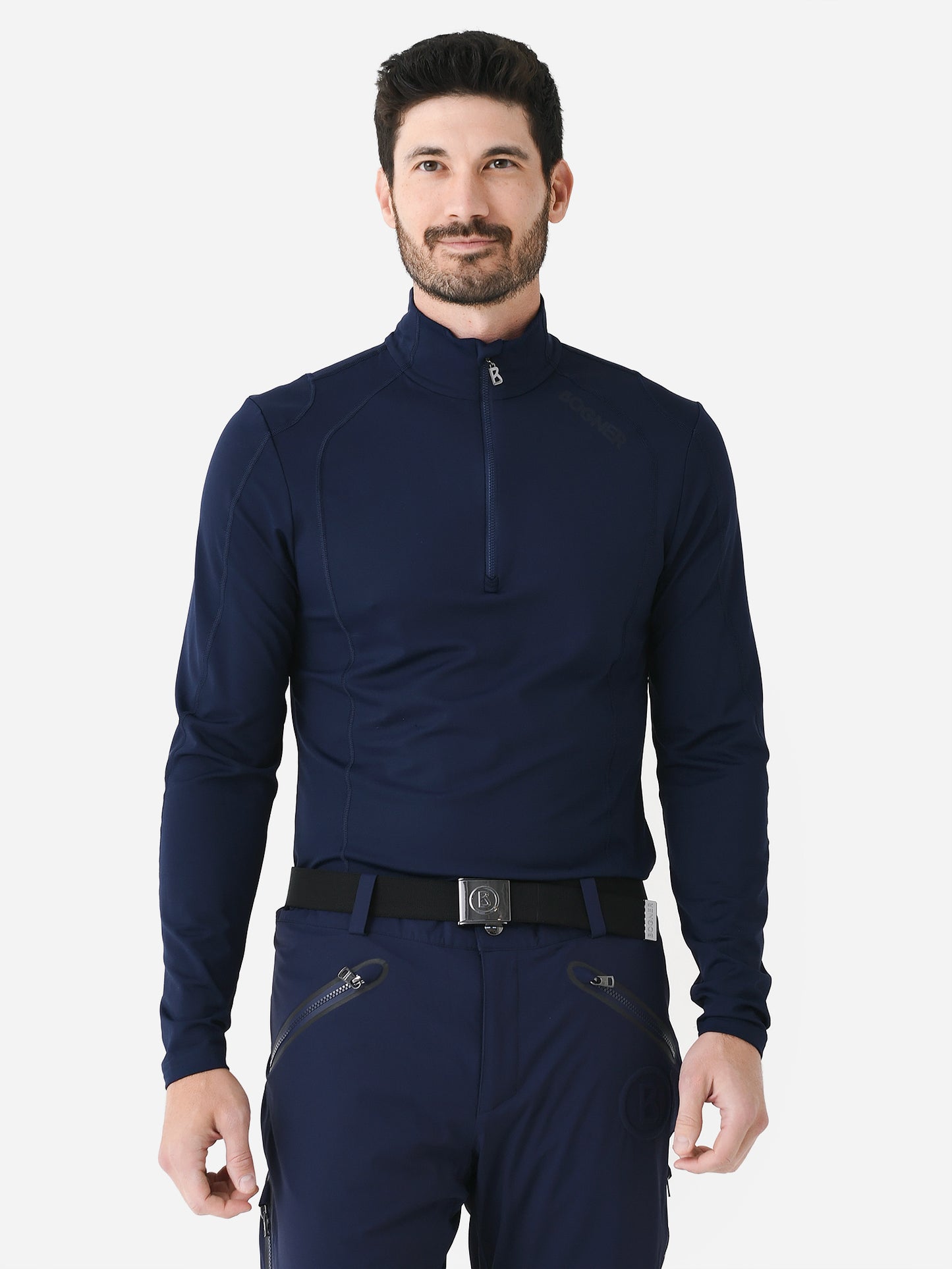 Bogner Men's Harry Base Layer Top - Saint Bernard