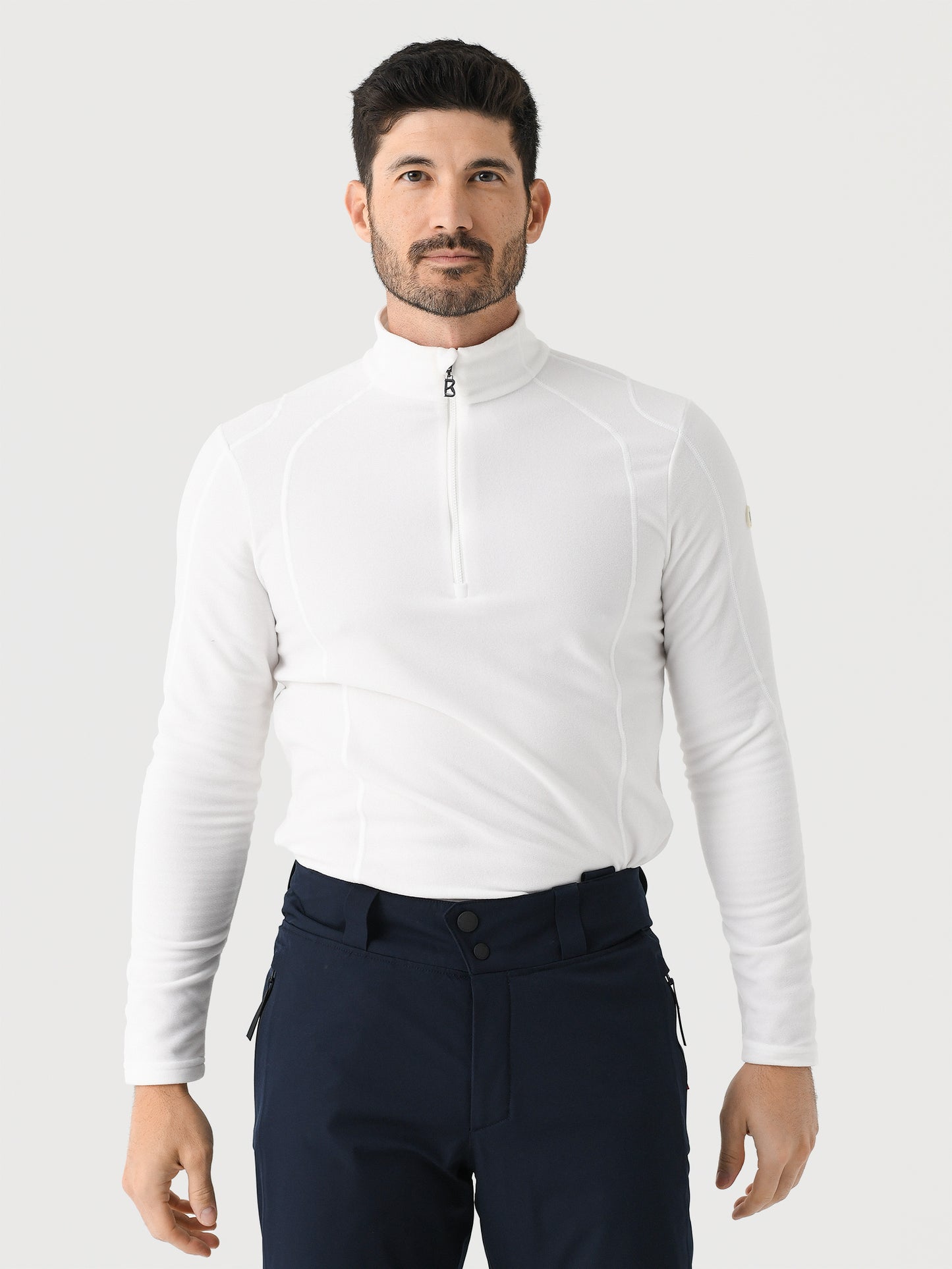 Bogner Men's Harry Fleece Base Layer Top - Saint Bernard