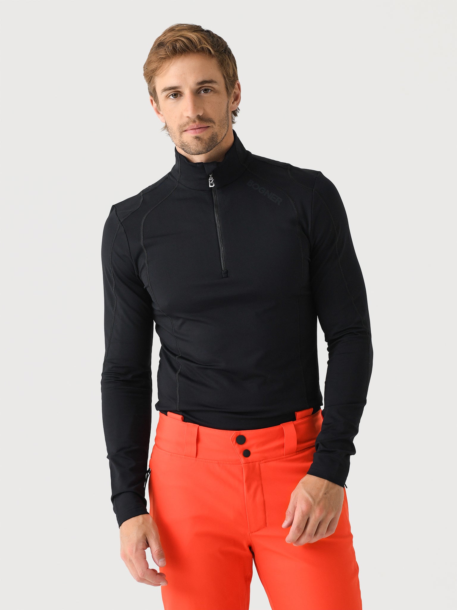Bogner Men's Harry Base Layer Top - Saint Bernard