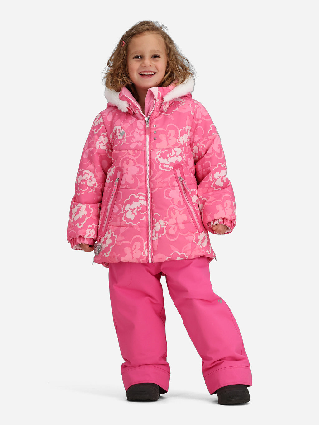 Obermeyer Girls' Roselet Jacket - Saint Bernard