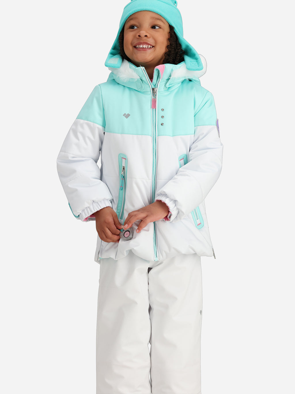 Obermeyer Girls' Roselet Jacket - Saint Bernard
