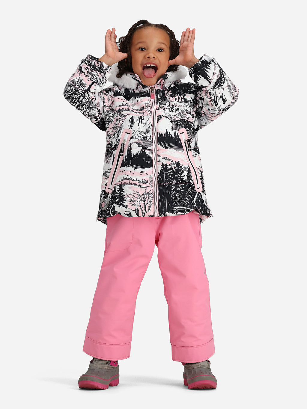 Obermeyer Girls' Roselet Jacket - Saint Bernard