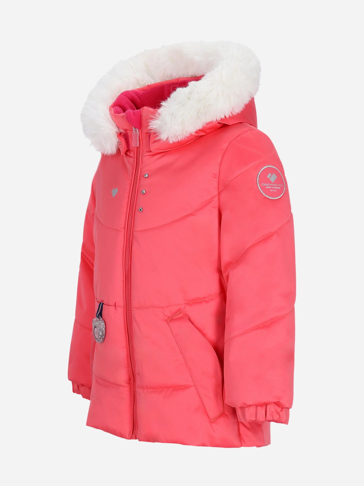 Obermeyer Girls' Roselet Jacket - Saint Bernard