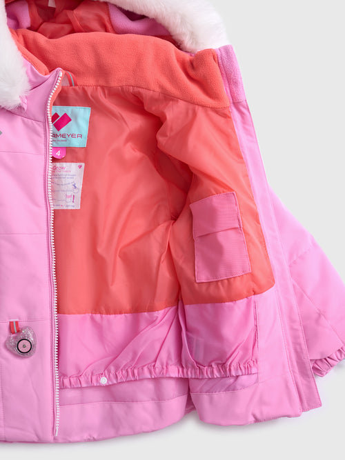 Obermeyer Girls' Kaizen Faux Fur Jacket