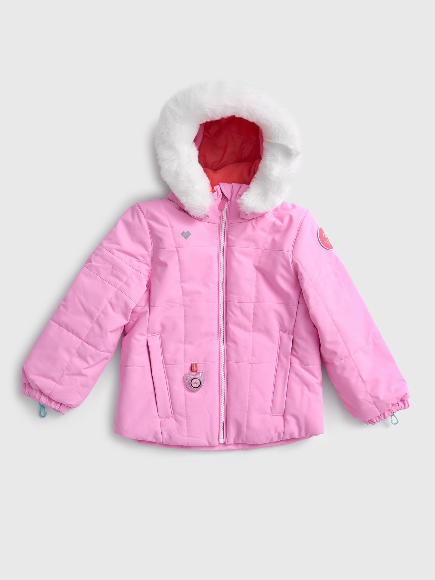 Obermeyer Girls' Kaizen Faux Fur Jacket