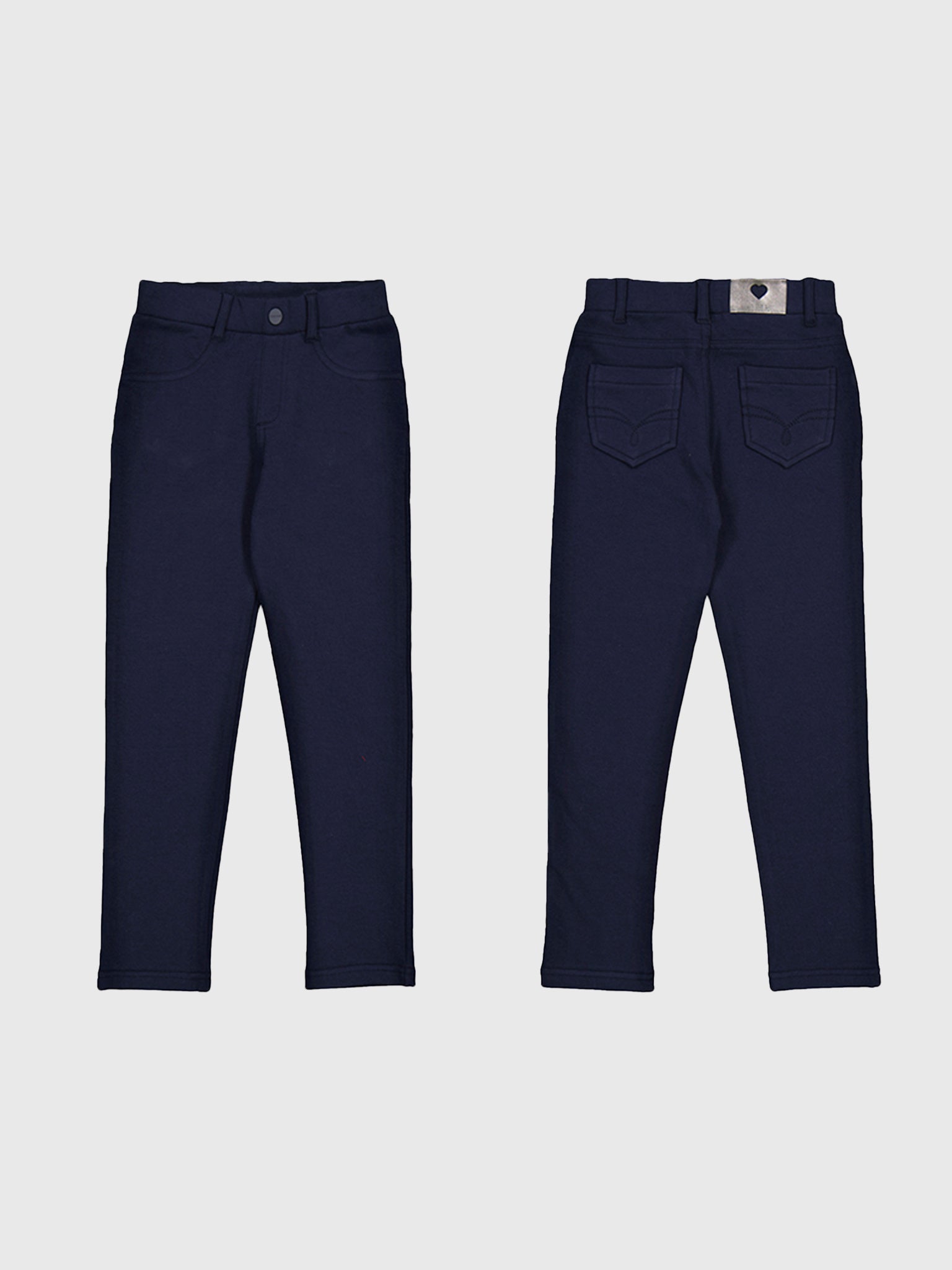 Mayoral Girls' Fleece Basic Trouser - Saint Bernard