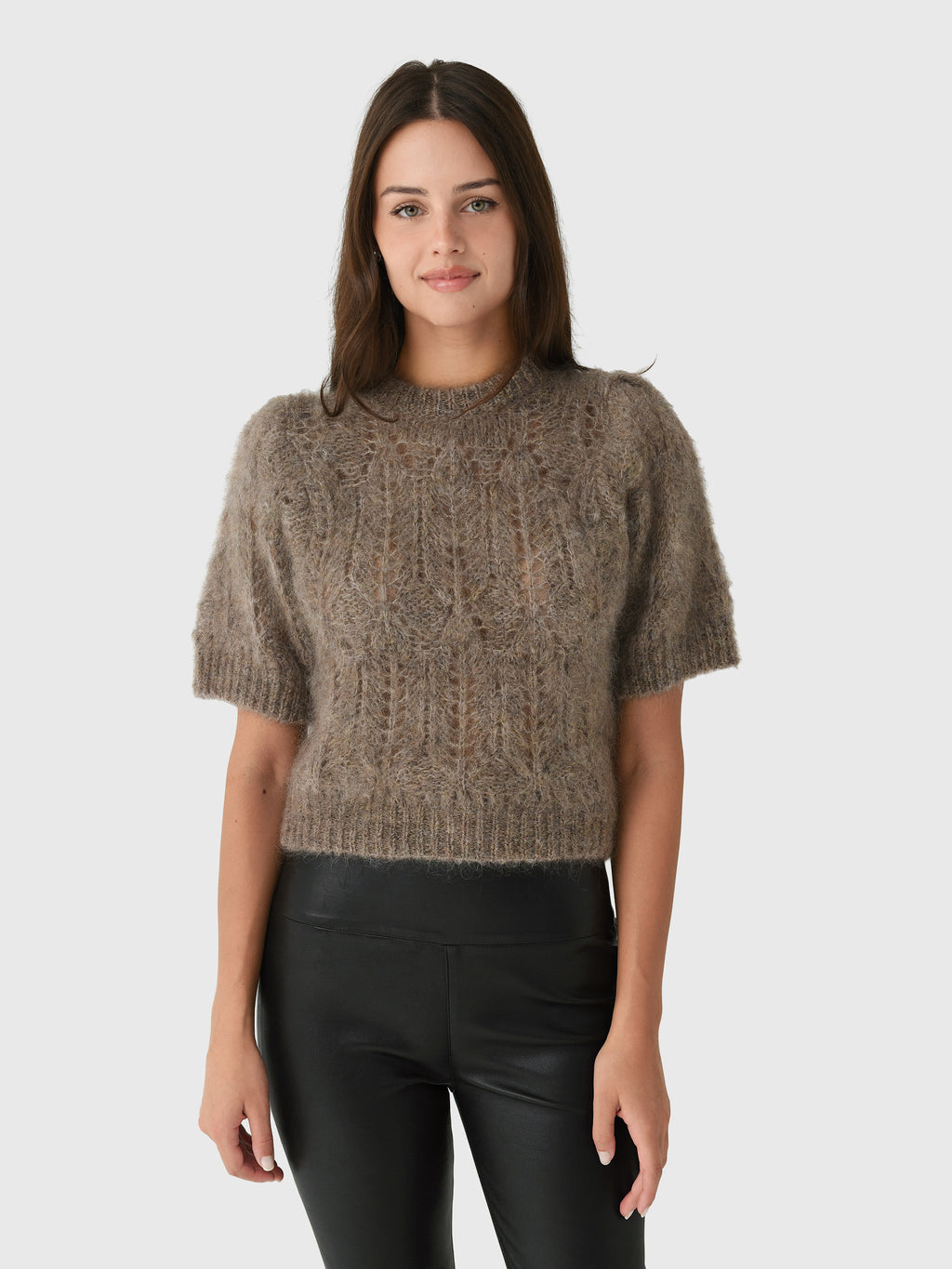 Citizens Of Humanity Women's Odette Puff Sleeve Sweater - Saint Bernard