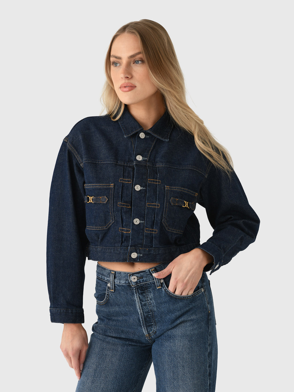 Citizens Of Humanity Women's Alma Horsebit Jacket - Saint Bernard