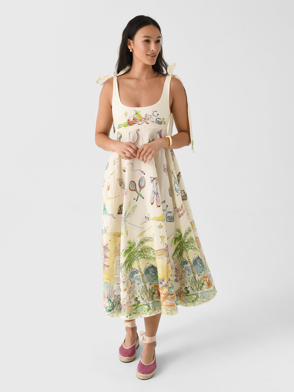 Alemais Women's Anouk Ballet Sundress Saint Bernard Alemais Women's Anouk Ballet Sundress Saint Bernard