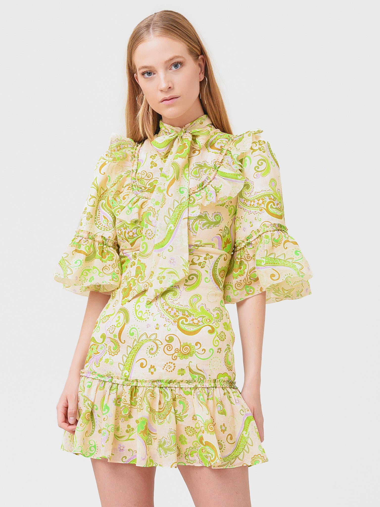 Alemais Women's Marta Mini Dress - Saint Bernard