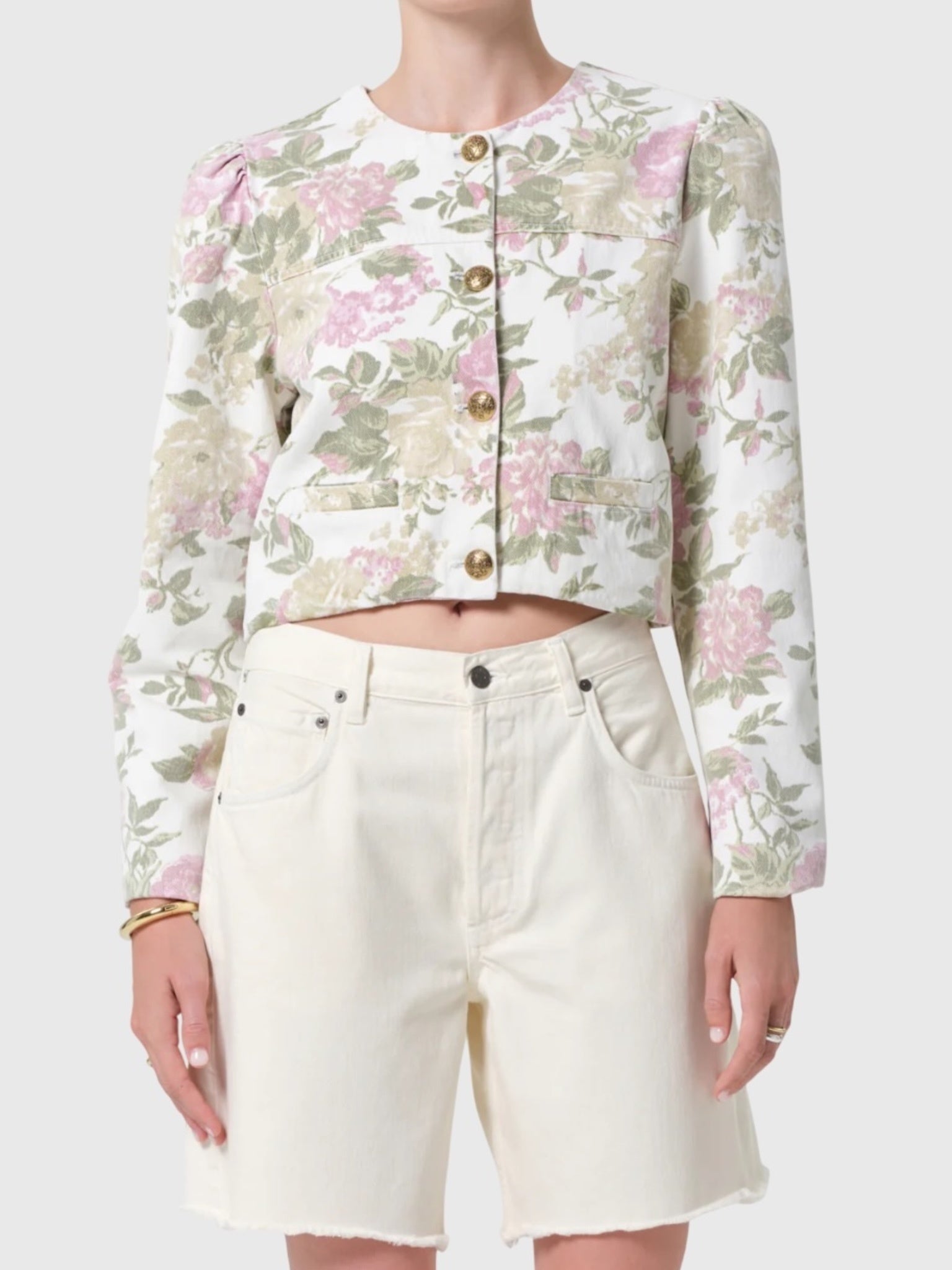 Citizens Of Humanity Women's Anita Puff Sleeve Jacket - Saint Bernard