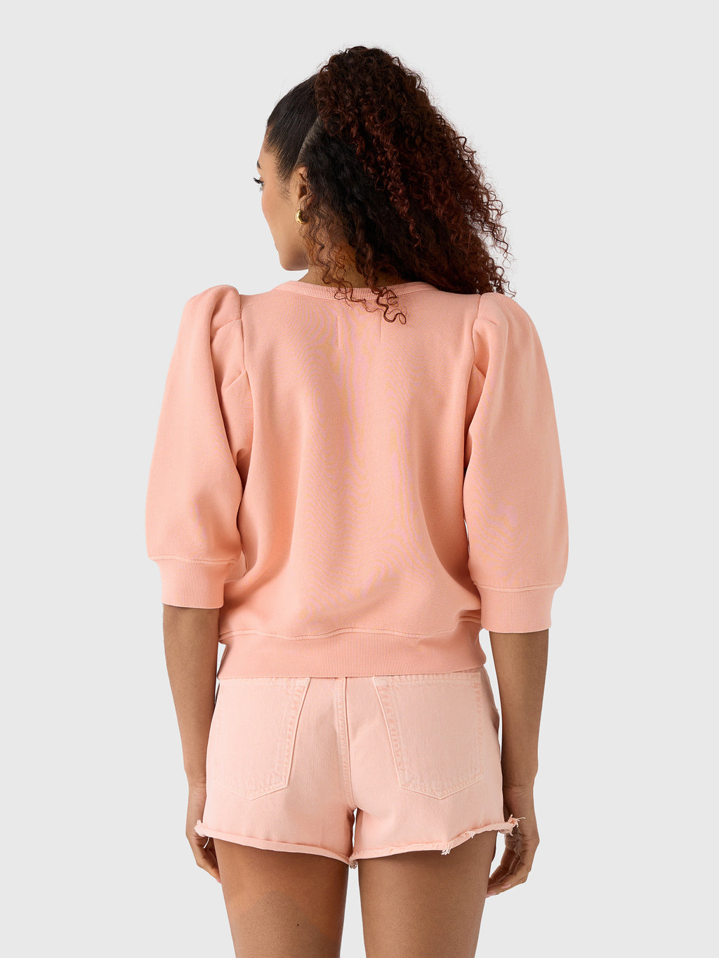 Citizens Of Humanity Women's Pleated Short Sleeve Crew - Saint Bernard