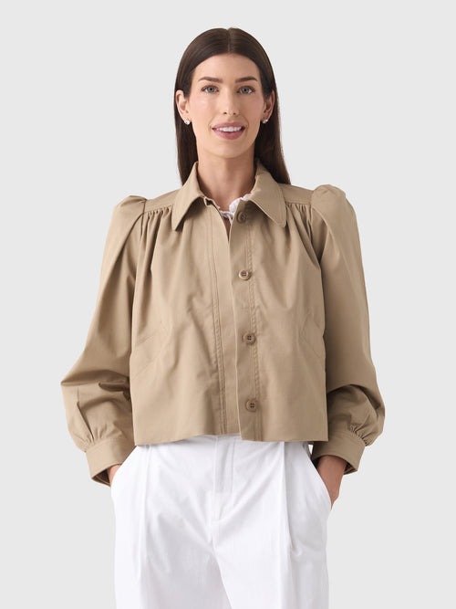 Citizens Of Humanity Women's Everly Shirred Crop Jacket