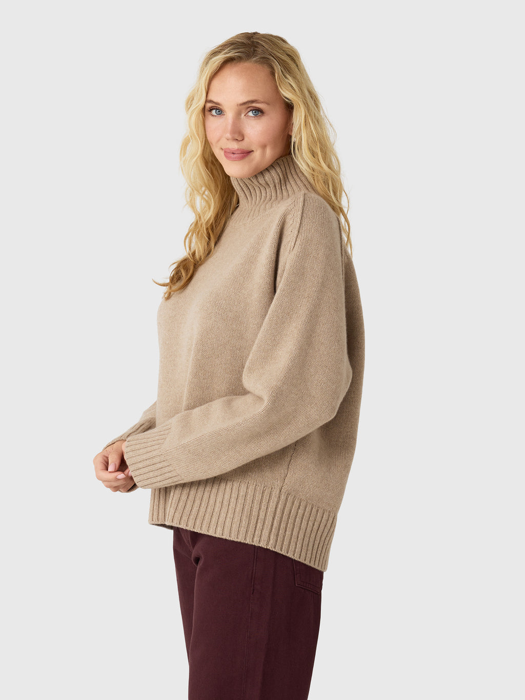 Citizens Of Humanity Women's Scout Turtleneck Sweater - Saint Bernard