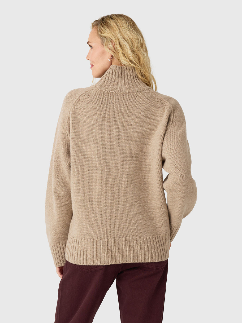 Citizens Of Humanity Women's Scout Turtleneck Sweater - Saint Bernard