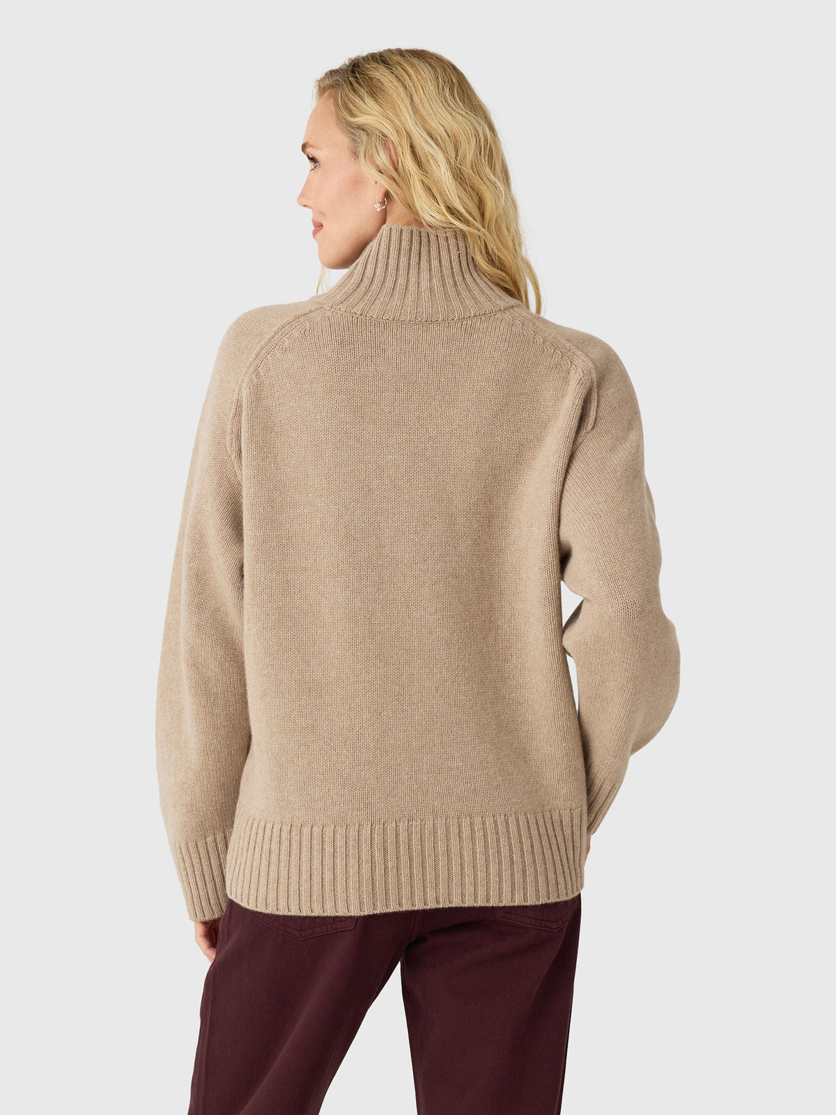Citizens Of Humanity Women's Scout Turtleneck Sweater - Saint Bernard