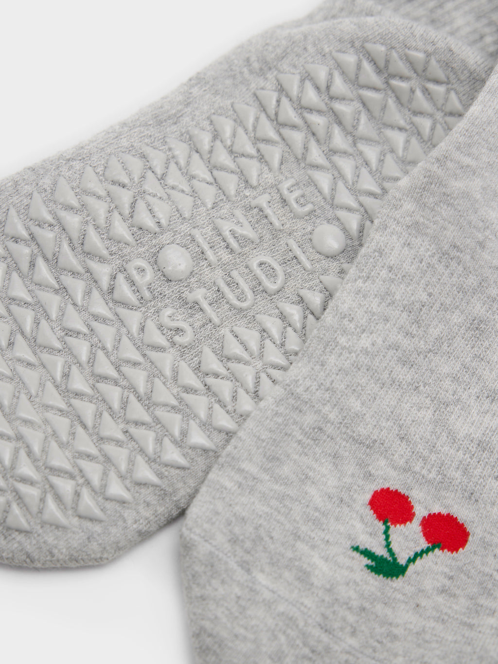 Pointe Studio Women's Cherry Ankle Grip Socks - Saint Bernard