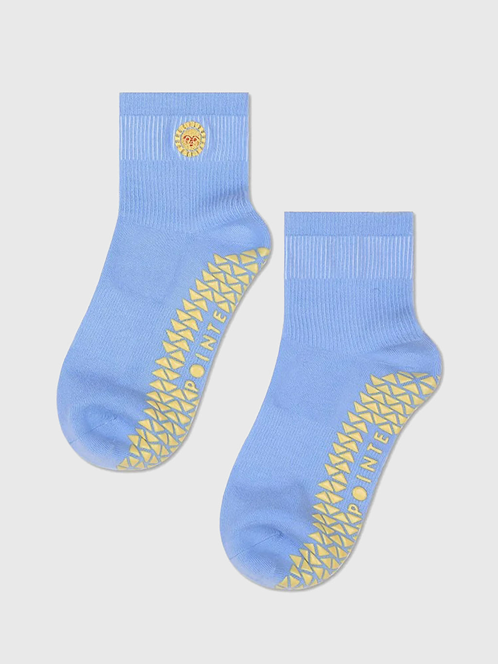 Pointe Studio Women's Sunny Ankle Grip Socks - Saint Bernard