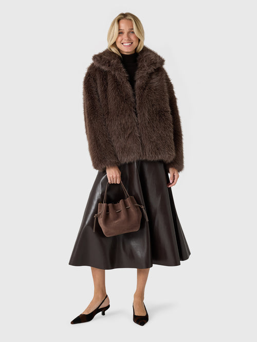 Citizens Of Humanity Women's Liliana Funnel Jacket - Saint Bernard