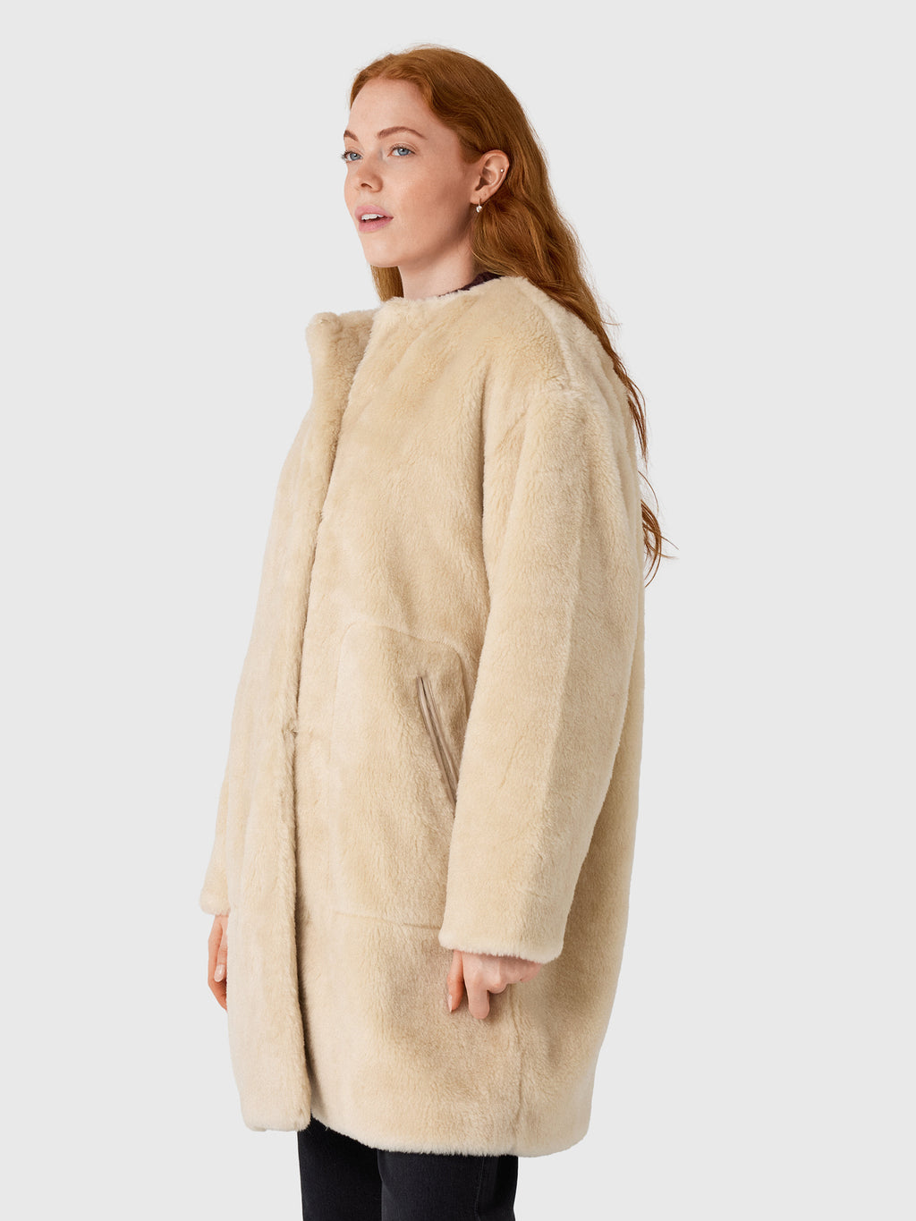 Citizens Of Humanity Women's Martina Wool Coat - Saint Bernard