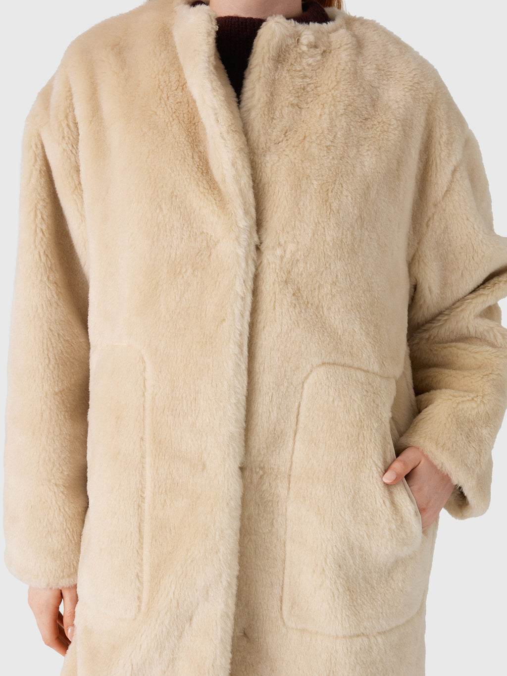 Citizens Of Humanity Women's Martina Wool Coat - Saint Bernard