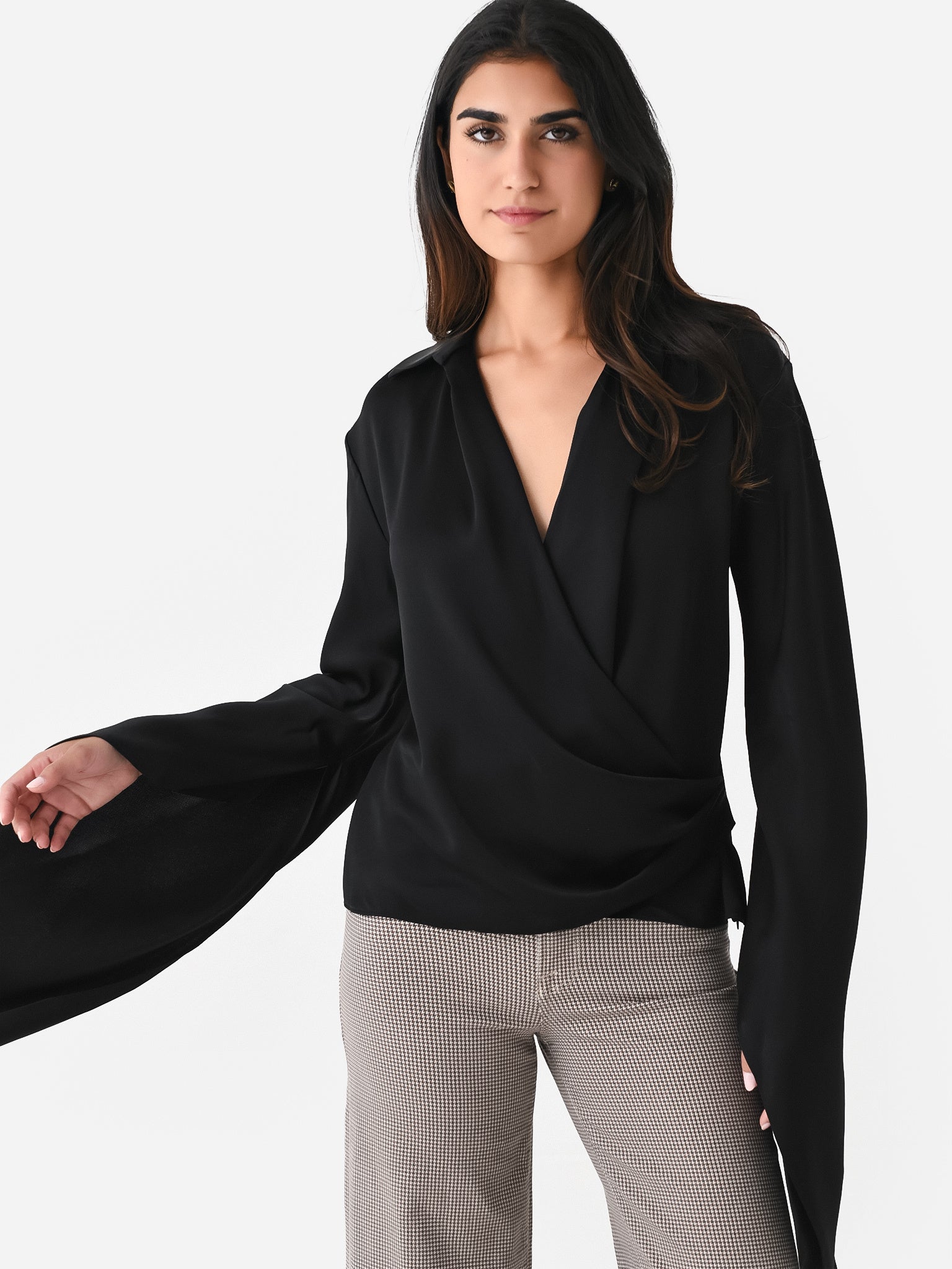 Simkhai Women's Paradisa Wrap Top - Saint Bernard