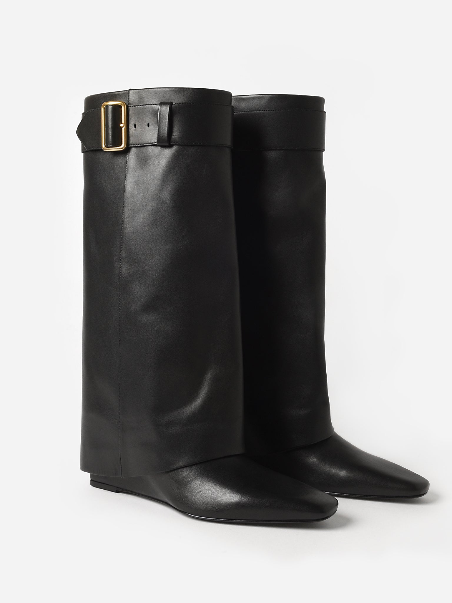 Simkhai Women's Freyja Belted Foldover Boot - Saint Bernard