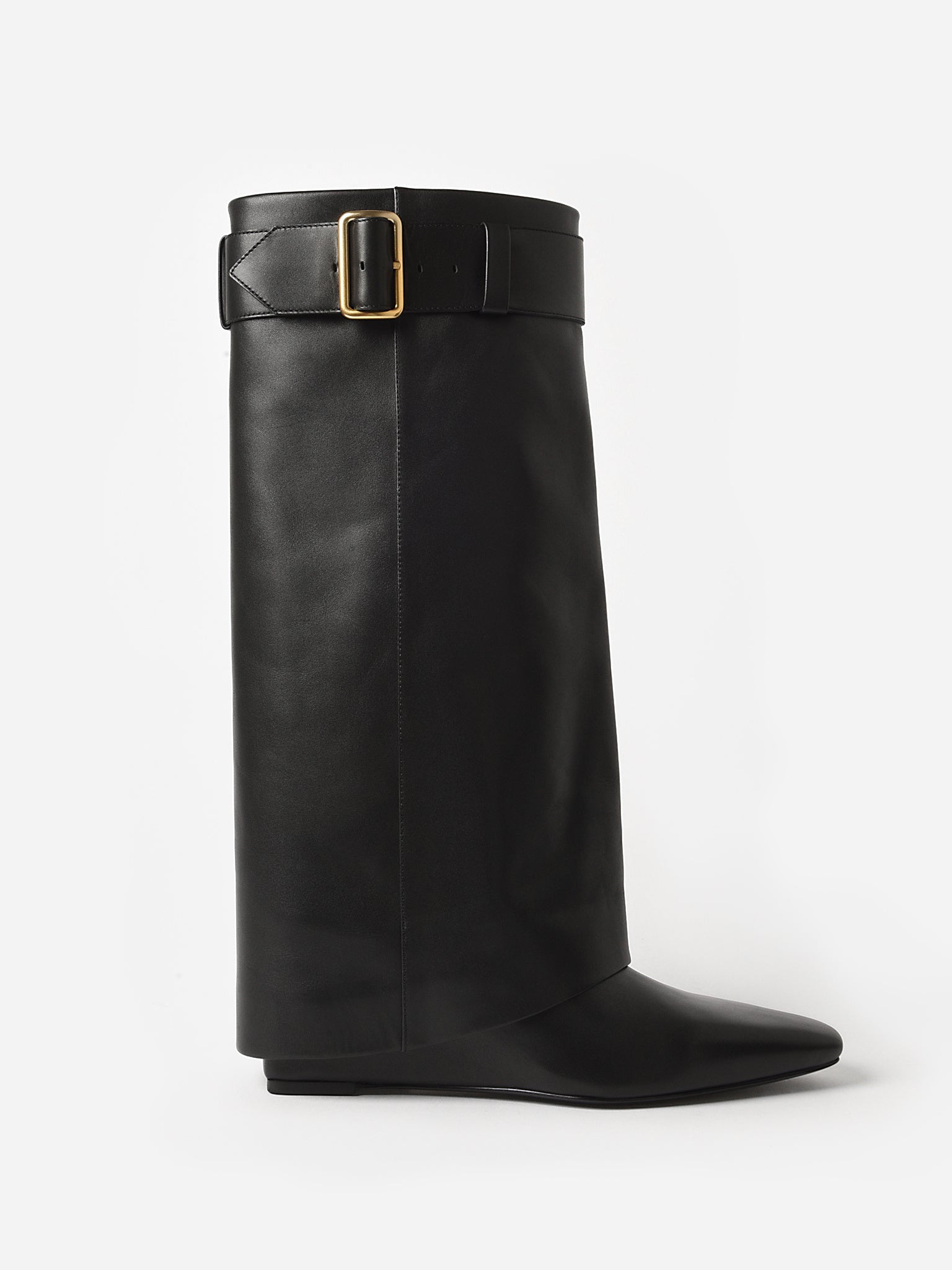 Simkhai Women's Freyja Belted Foldover Boot - Saint Bernard