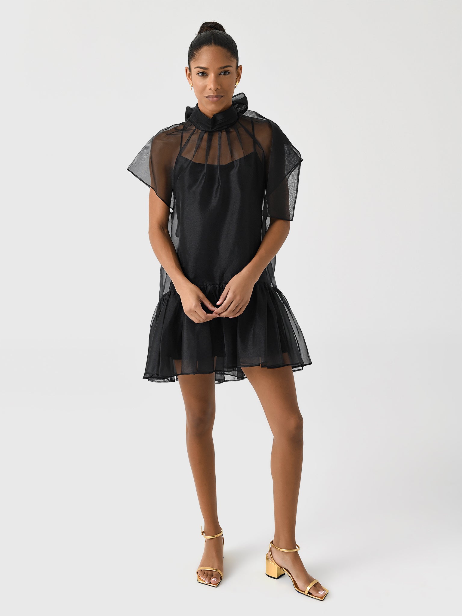 simkhai beaux tiered mini dress Pomegranate Beaux Tiered Mini Dress
