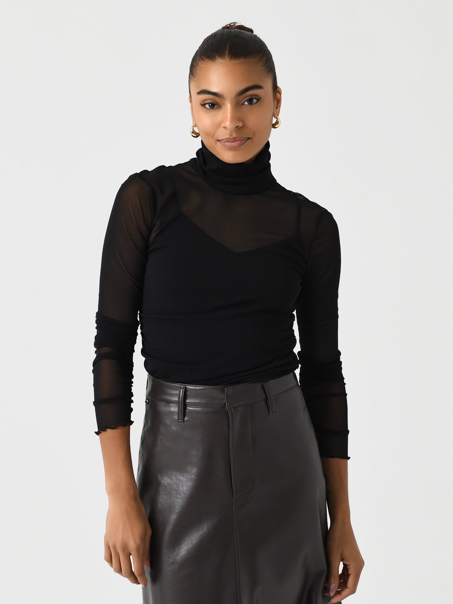 Simkhai Women's Velora Long Sleeve Bodysuit - Saint Bernard