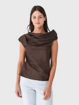 Simkhai Women's Vivia Draped Top - Saint Bernard