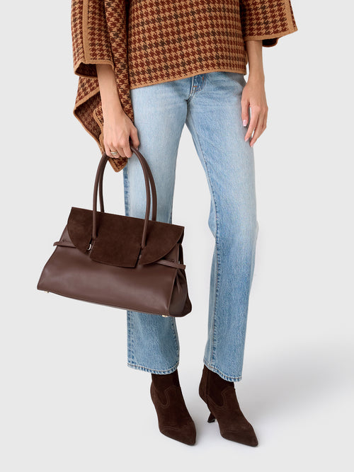 Simkhai River Suede Shoulder Bag