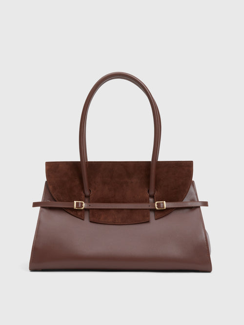 Simkhai River Suede Shoulder Bag